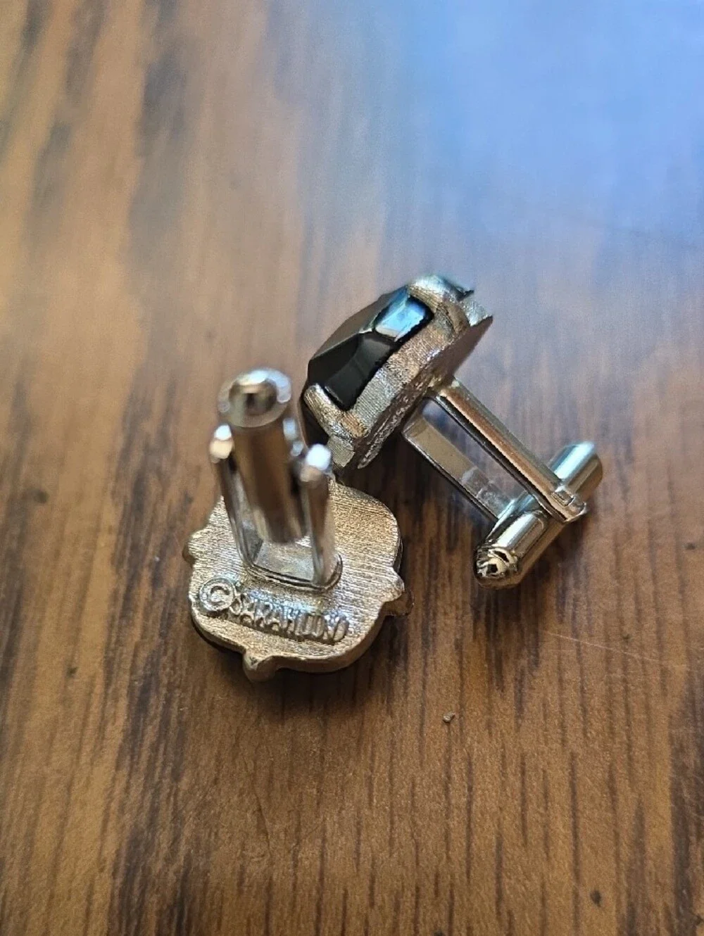 Vinatge Sarah Coventry Gold Tone And Silver Tone Cufflinks